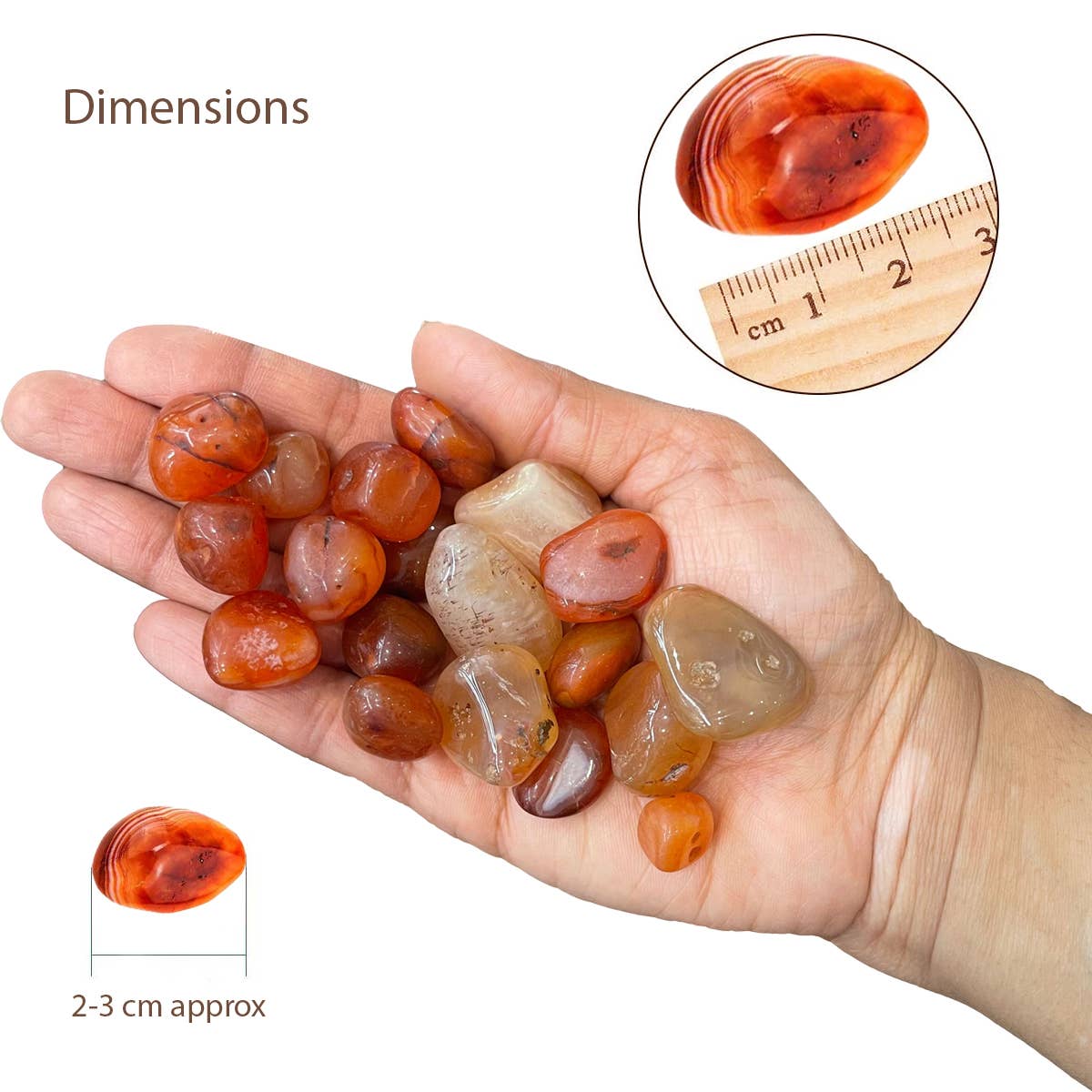Carnelian Tumble Stone