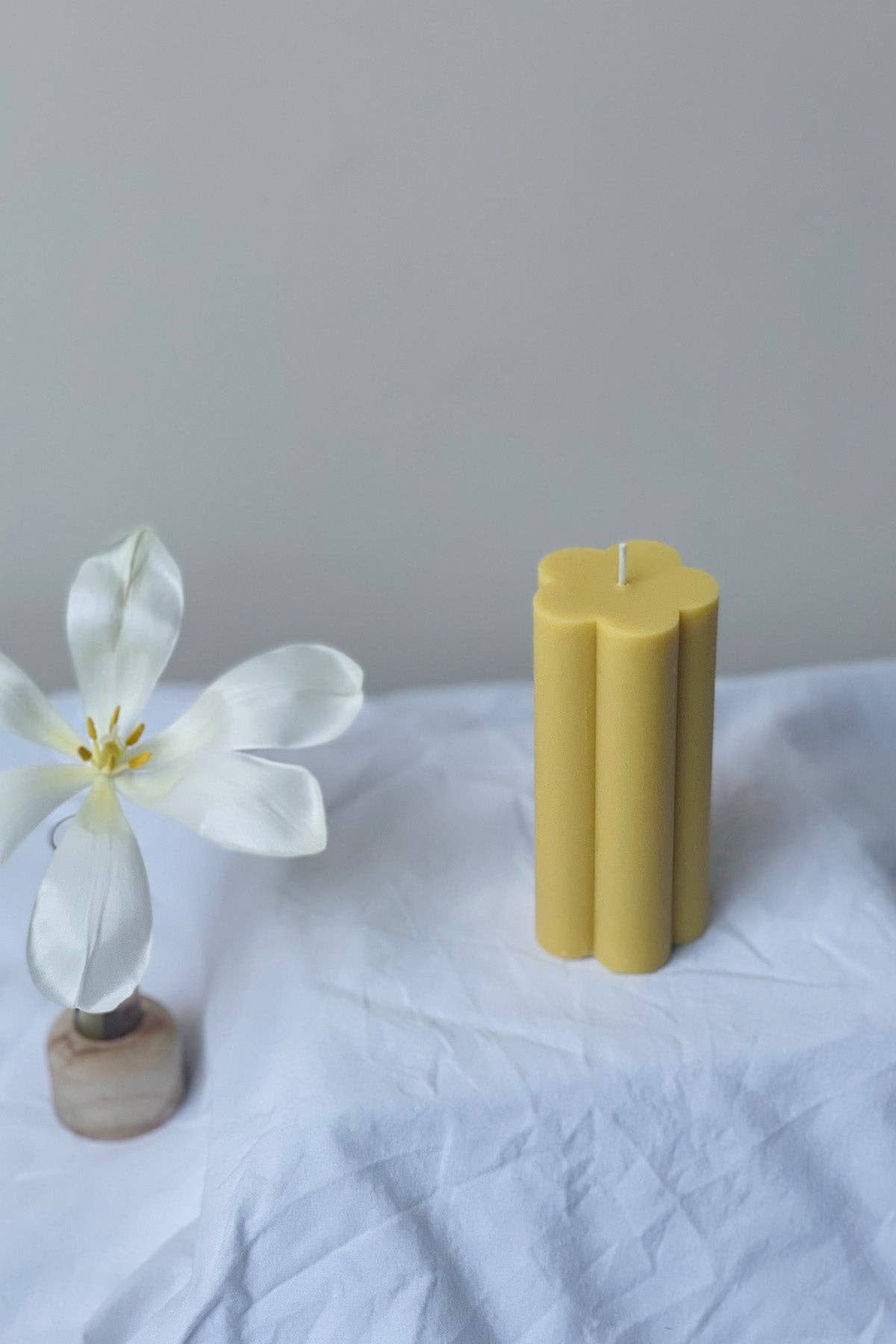 Cherry Blossom Pillar Candle