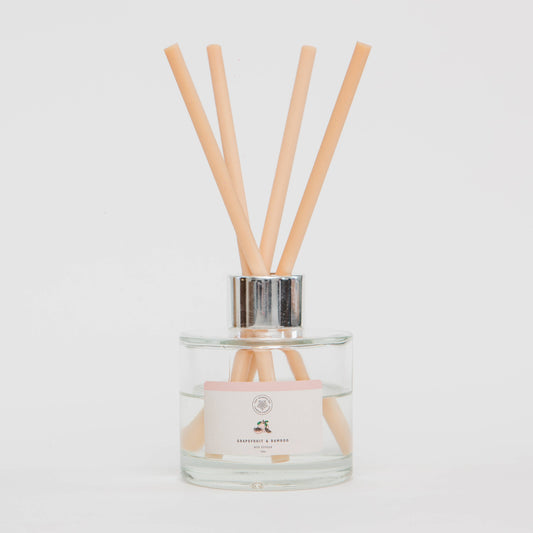 Grapefruit & Bamboo  Reed Diffuser   | Vegan Friendly