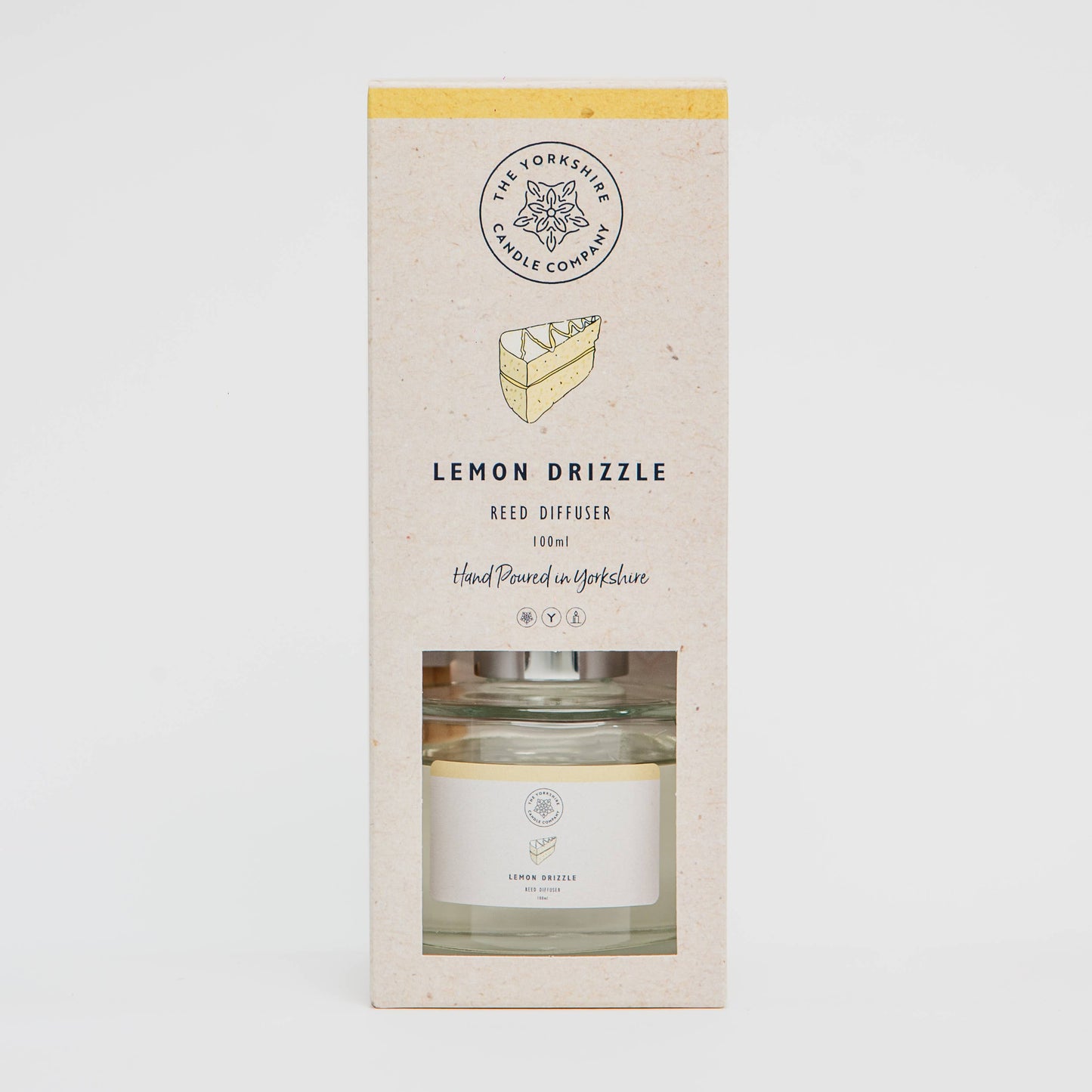 Lemon Drizzle Reed Diffuser | Vegan Friendly