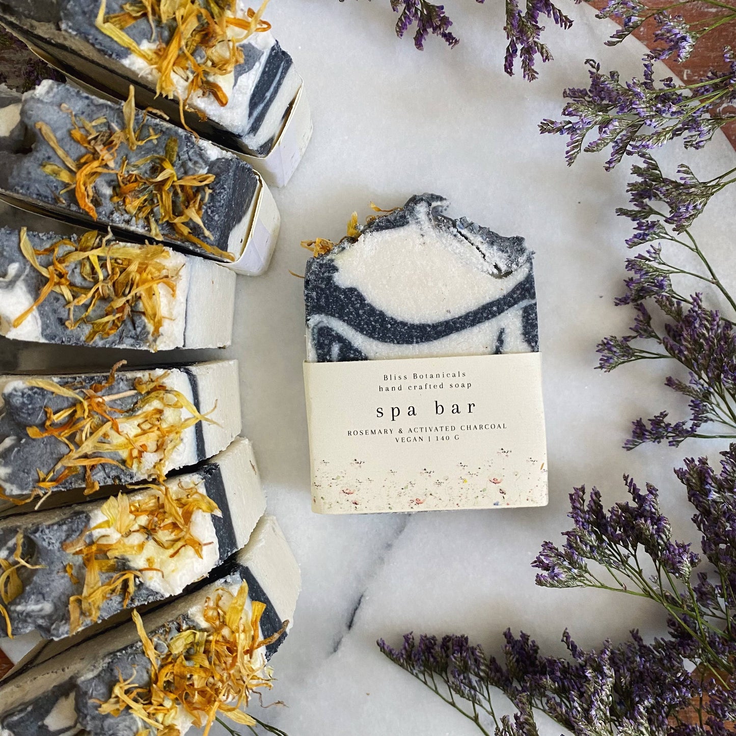 Rosemary & Activated Charcoal Spa Bar: Rosemary & Activated Charcoal Spa Bar