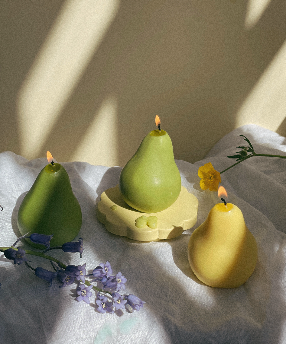 Pear Shaped Candle