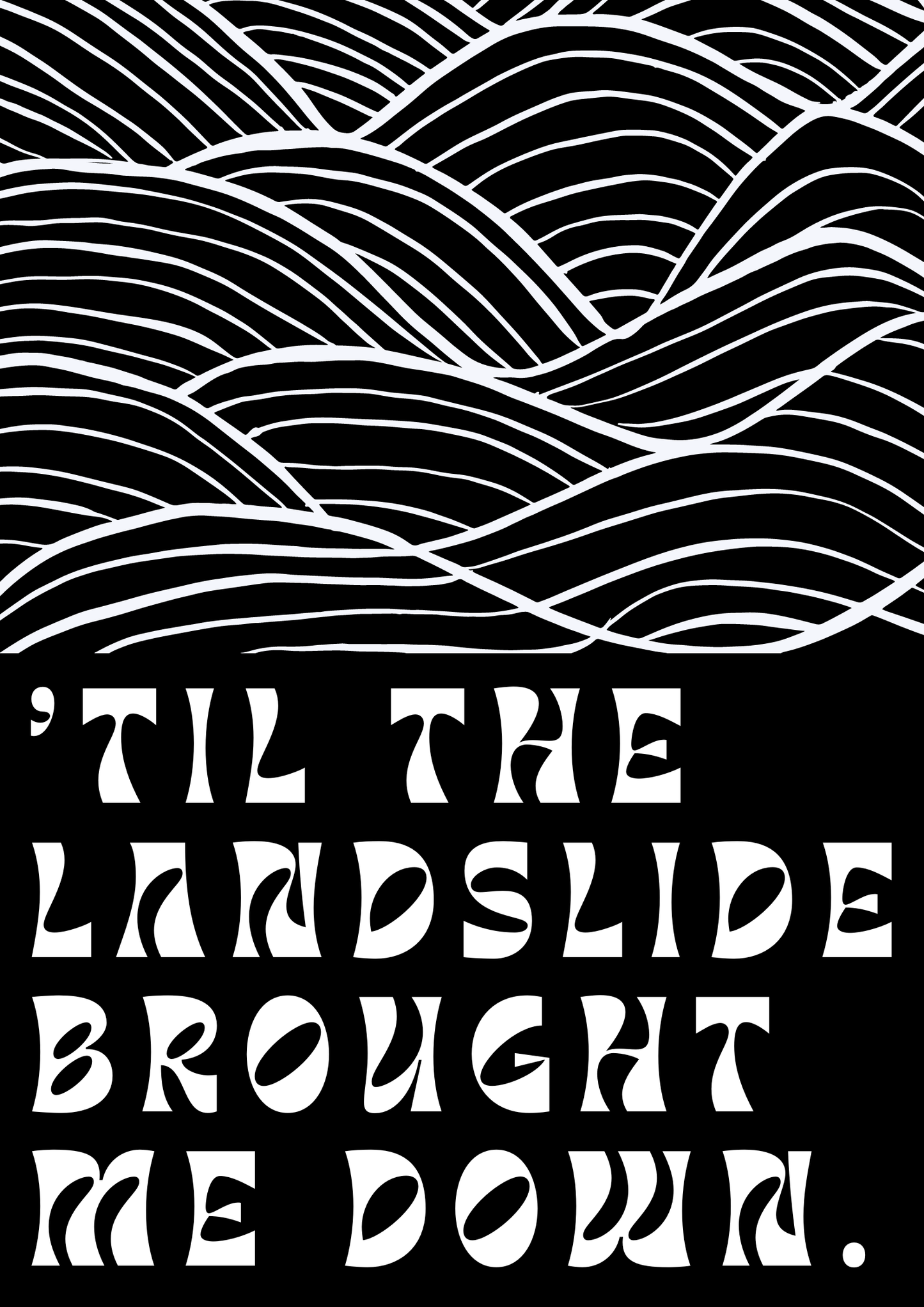 Landslide Fleetwood Mac Inspired Print: A4