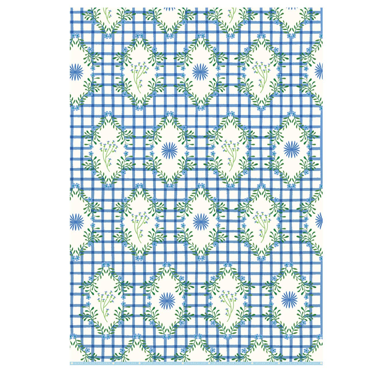 MARILLA TRELLIS GIFT WRAP SHEET