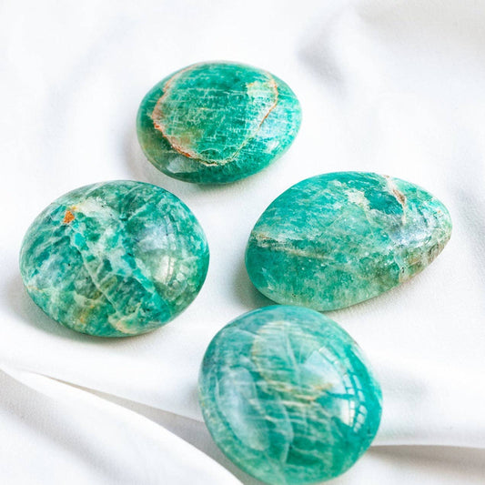 Amazonite Palm Stone