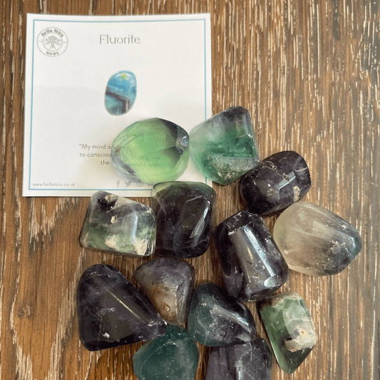 Fluorite Tumble Stone