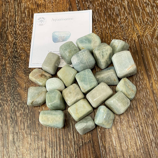 Aquamarine Tumble Stone