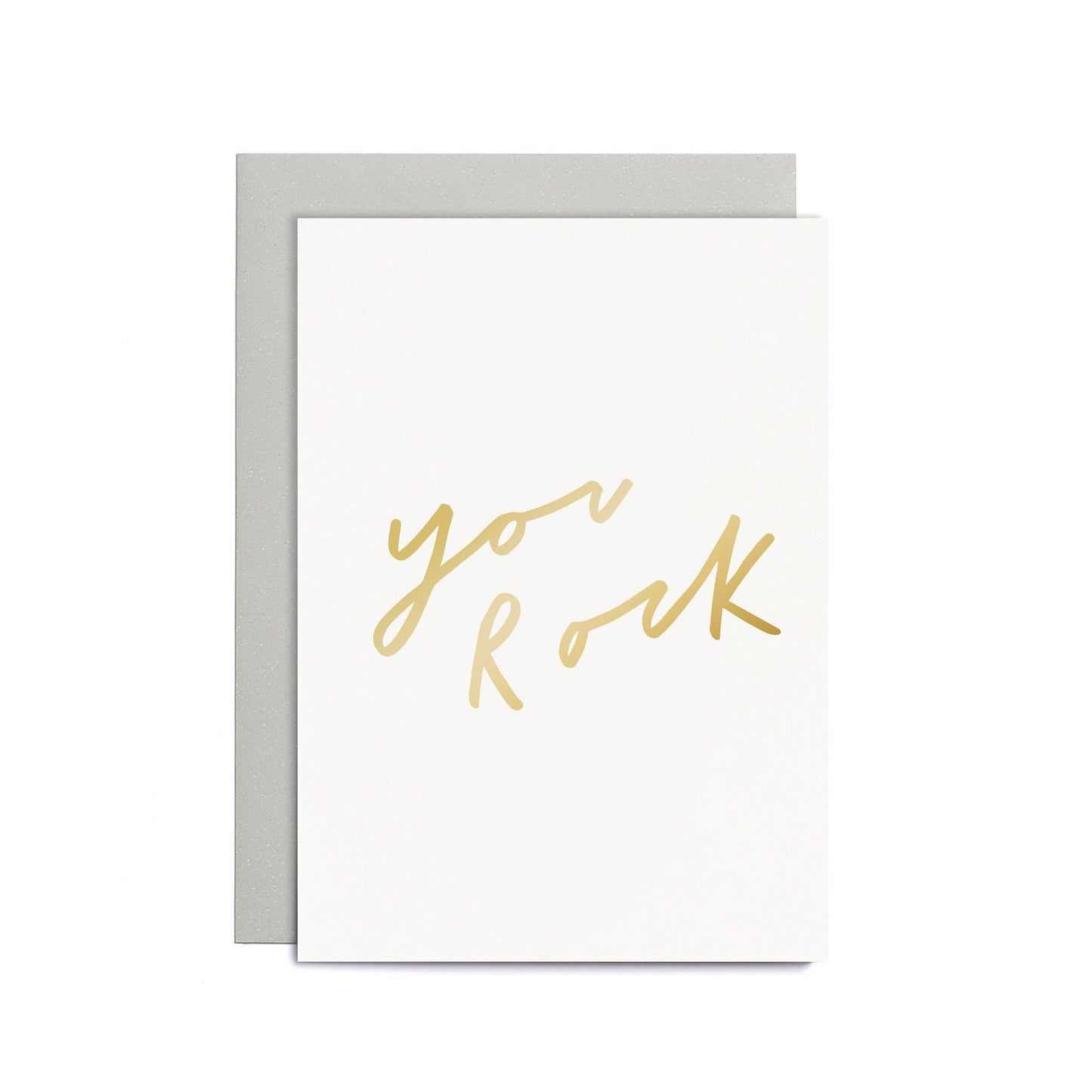 You Rock Small Card - Well Done Card: 90 x 120 mm