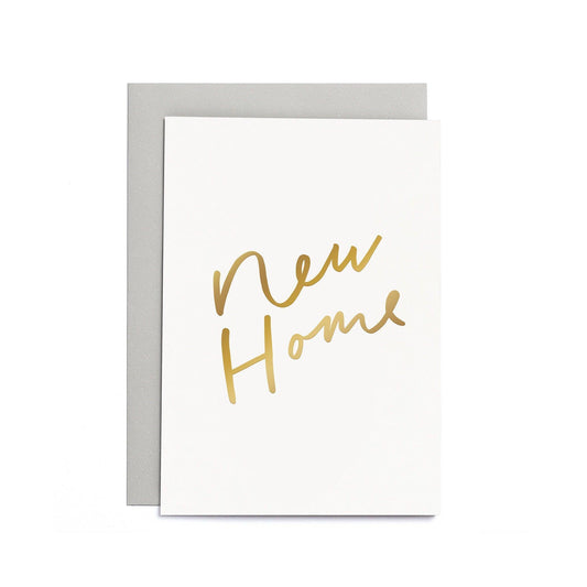 New Home Small Card - Housewarming New House Gift: 90 x 120 mm