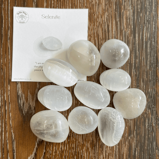 Selenite Tumble Stone