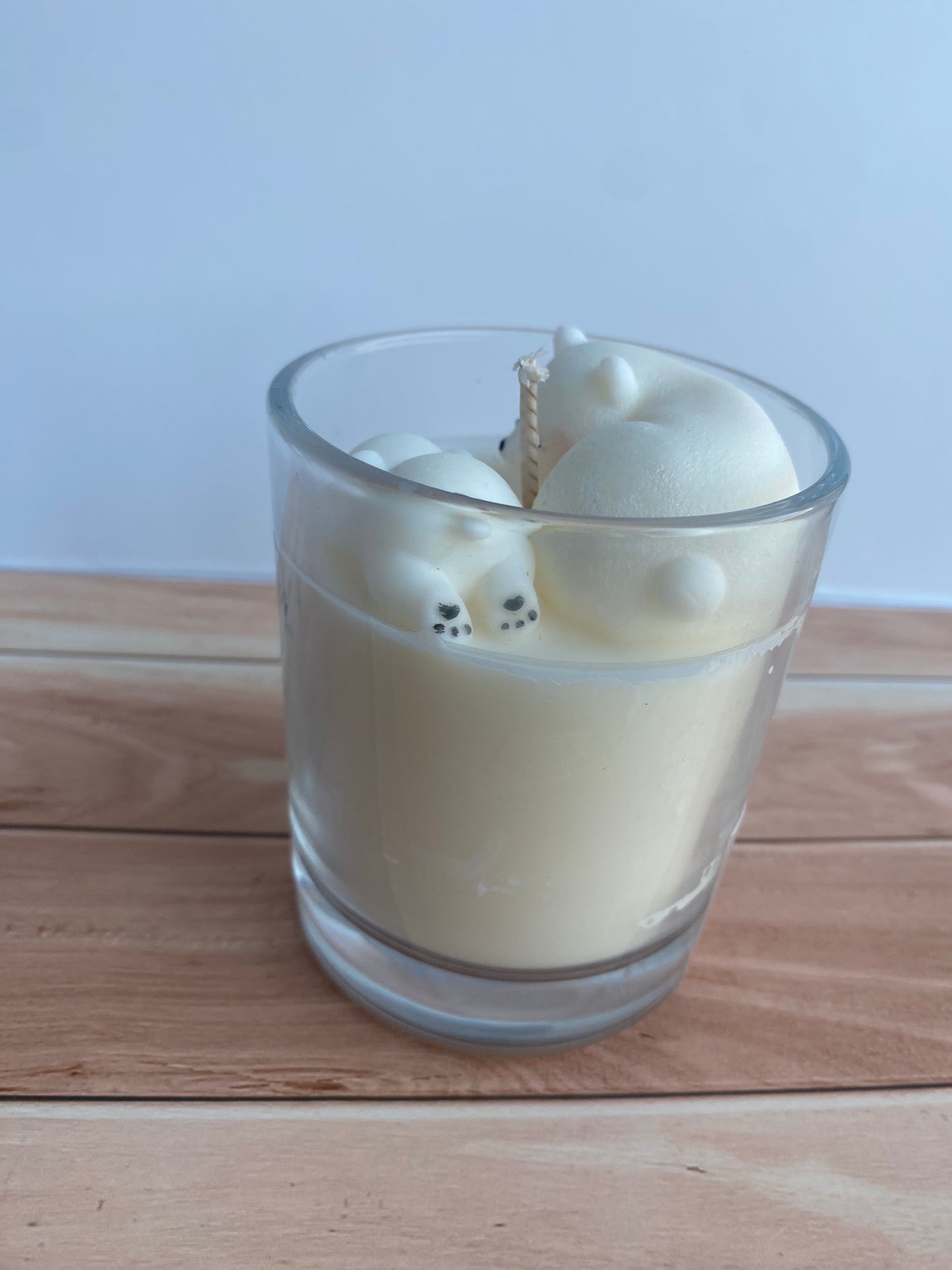 Handmade Polar Bear Candle - Snow Fairy Scent