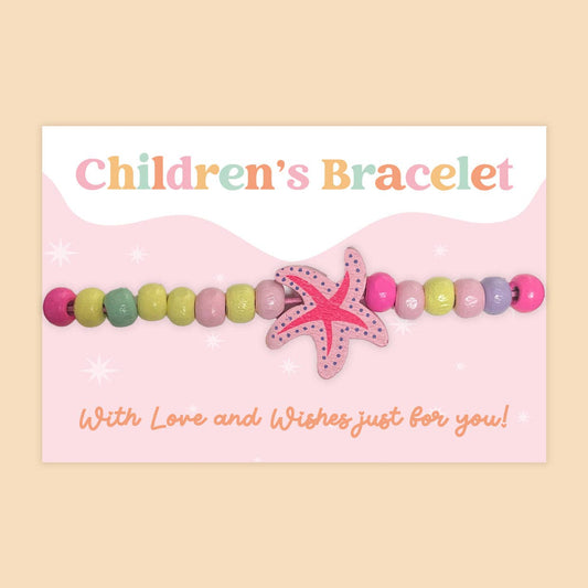 Starfish - Children's Beaded Bracelet