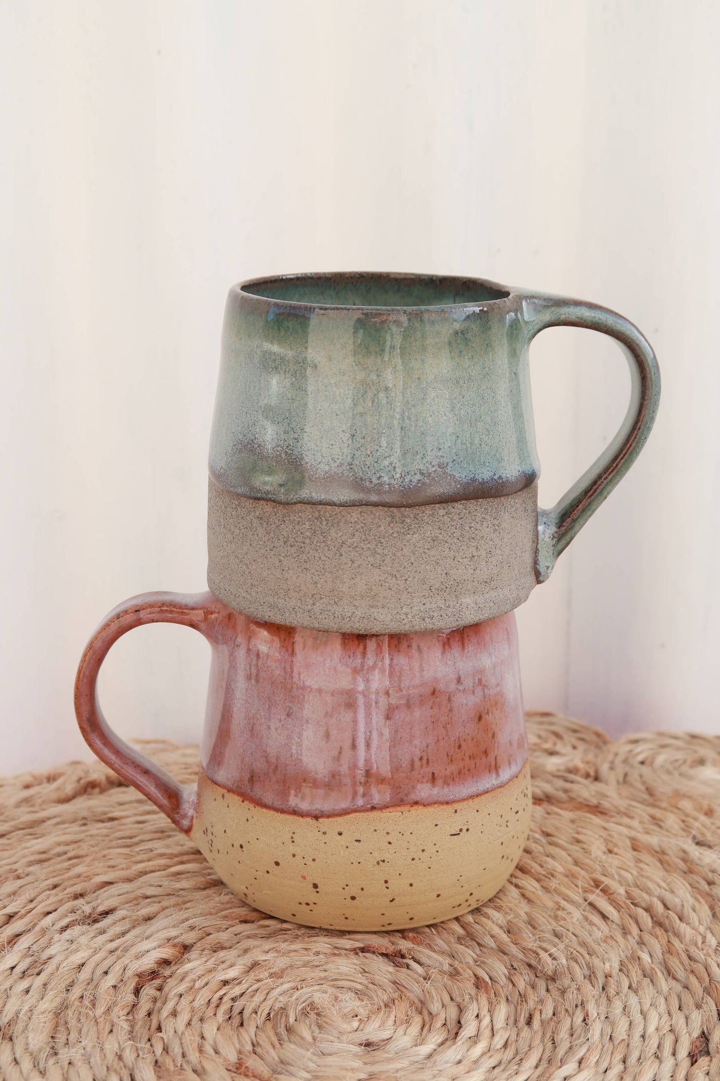 Handmade Ceramic Small Mug - Speckled Wild Plum