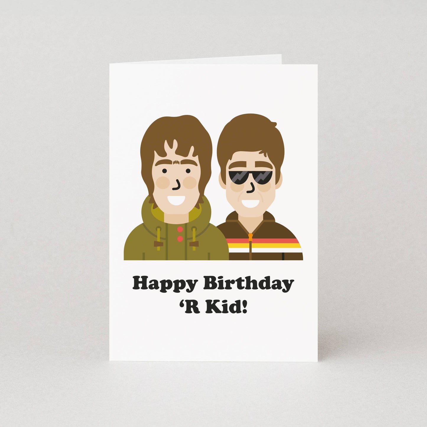 Liam Gallagher R'Kid Birthday Card