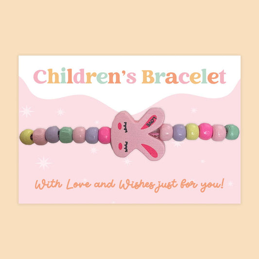 Rabbit - Children's Beaded Bracelet
