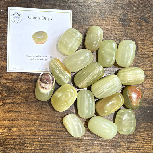 Green Onyx Tumble Stone
