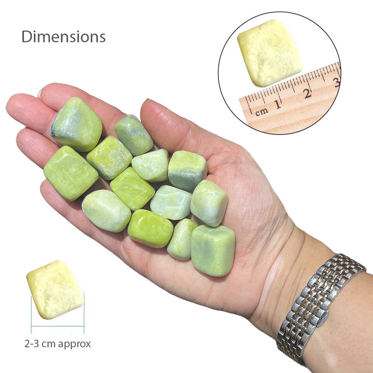 Serpentine Tumble Stone