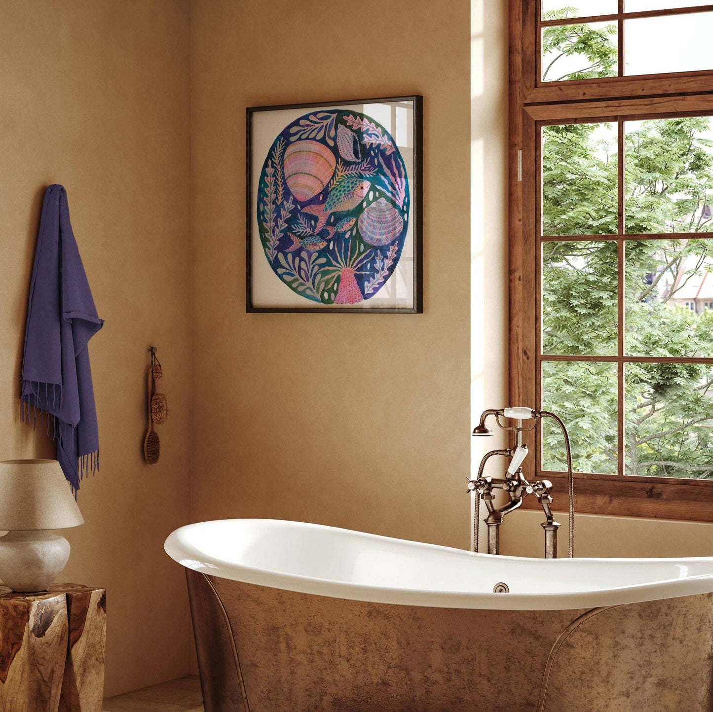 Rock Pool Art Print