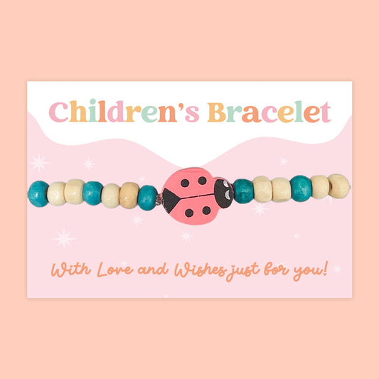 Ladybird - Children's Beaded Bracelet