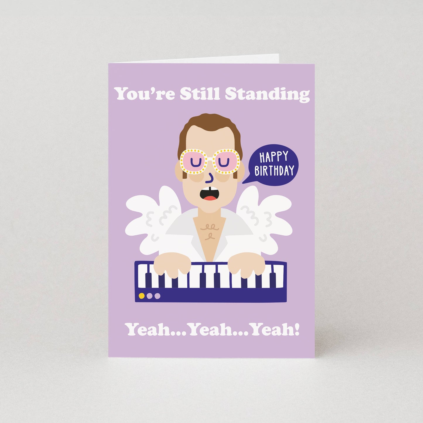 You're Still Standing Birthday Card | Funny Greeting Cards