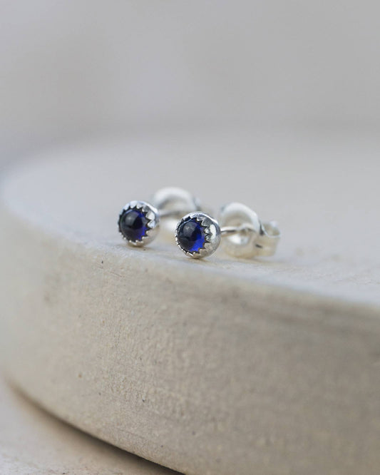 Sapphire Mini Gemstone Studs