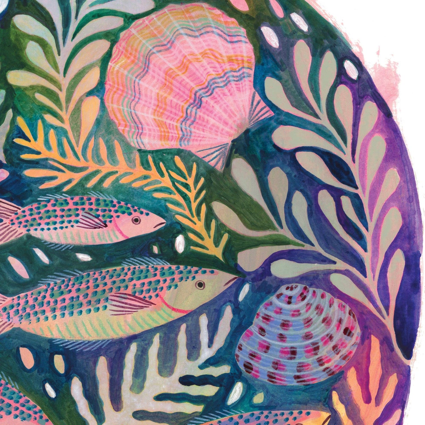 Rock Pool Art Print