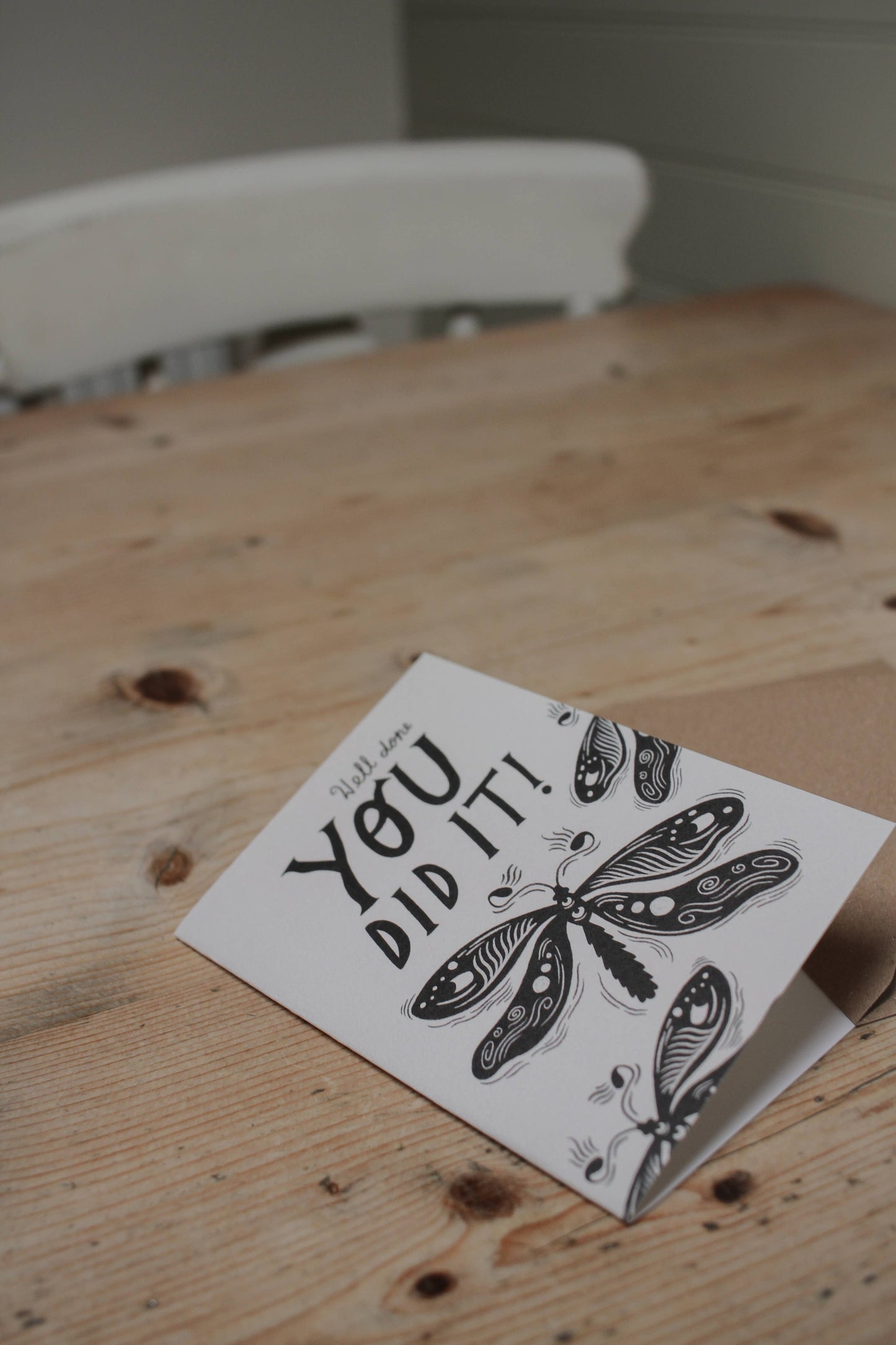 'You Did It!' Congratulations Card: Naked