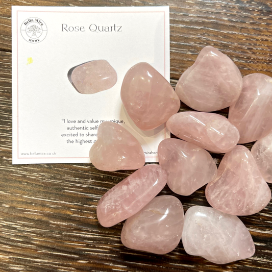 Rose Quartz Polished Tumble Stone