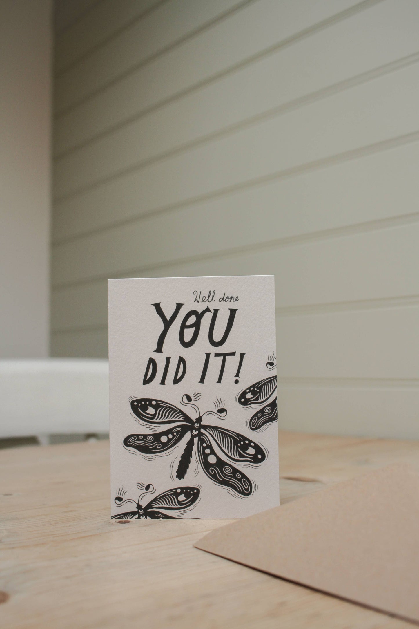 'You Did It!' Congratulations Card: Naked