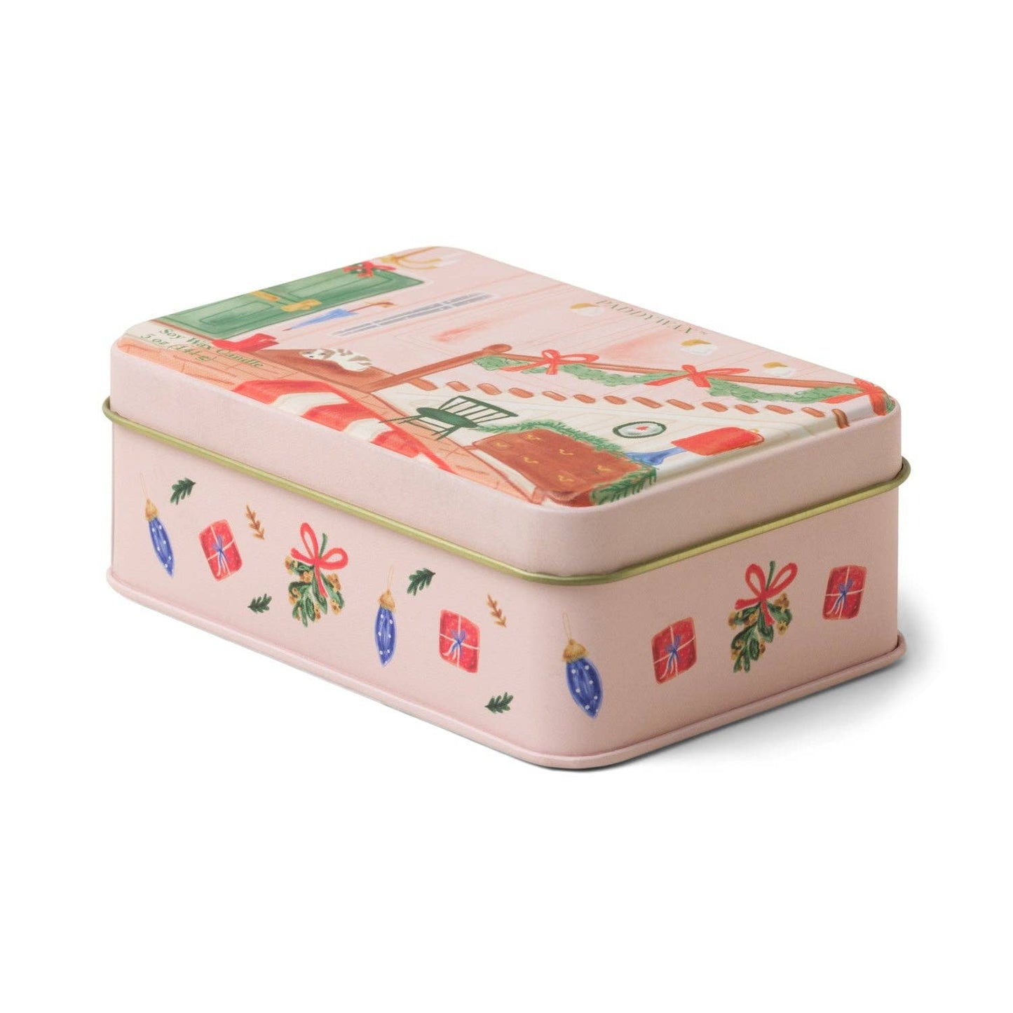 Paddywax Christmas Tin Staircase - Wassail