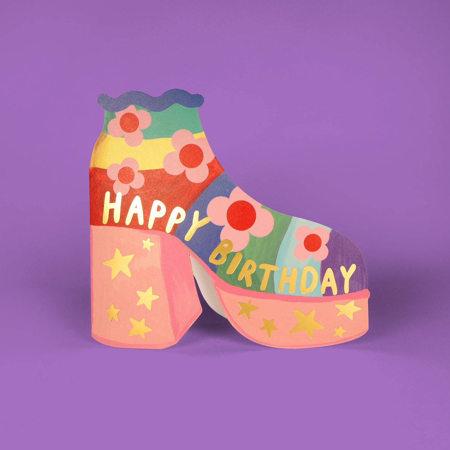 Shoe Shaped Card