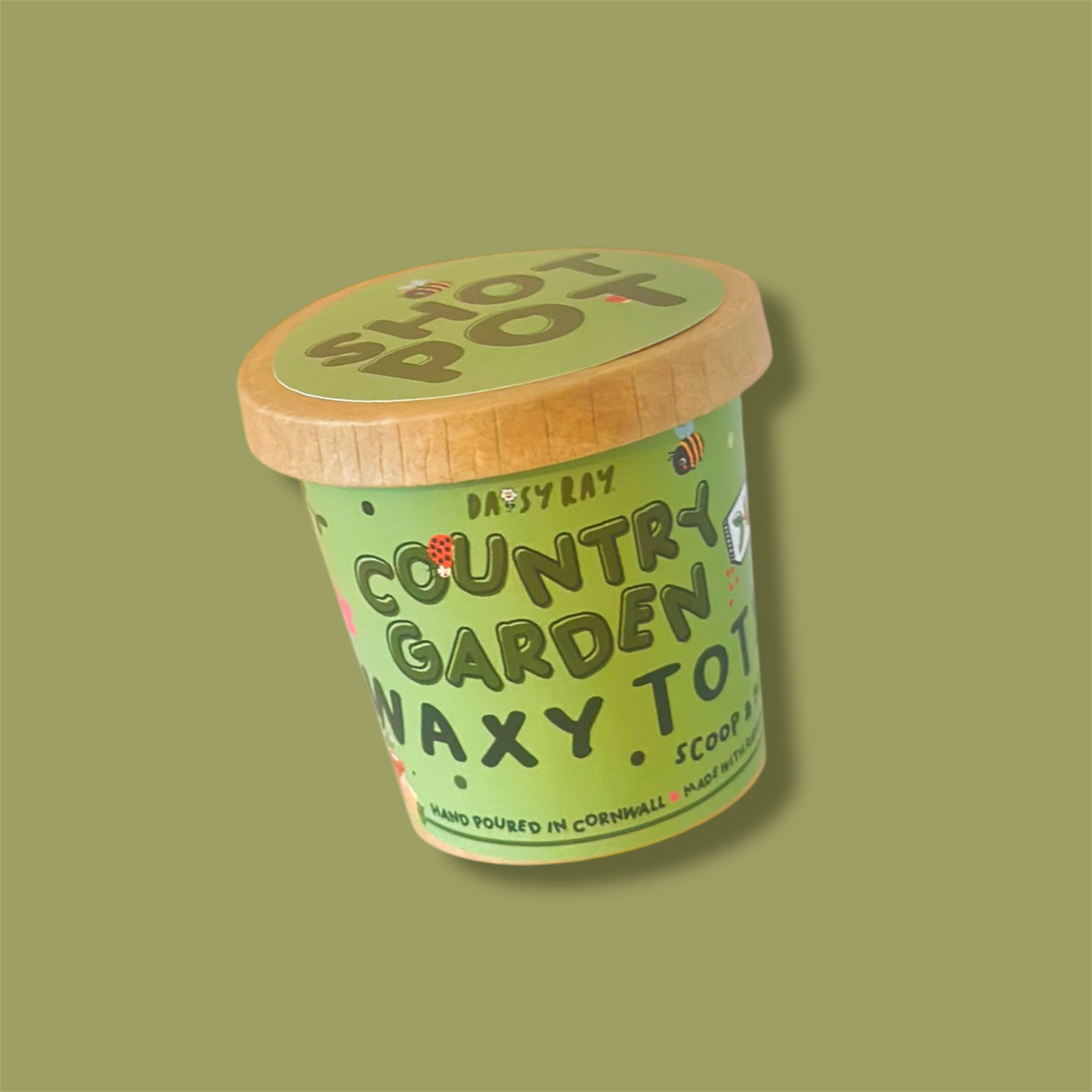Country Garden - Waxy Tot Shot Pot