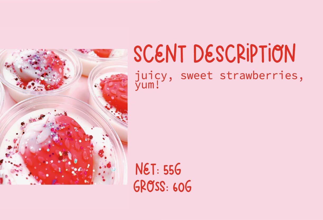 Berry Sweet (Strawberry)  - Wax Melt Pot