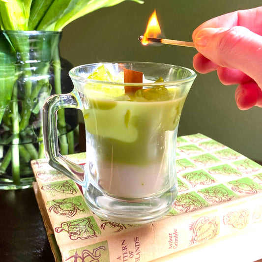 Matcha Inspired Scented Candle
