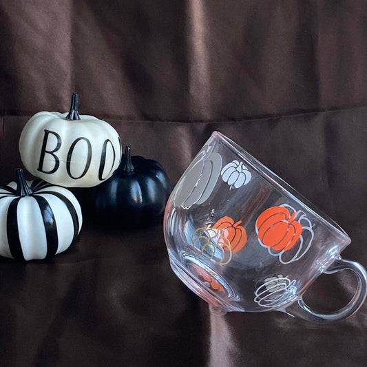 Pumpkin Glass Mug