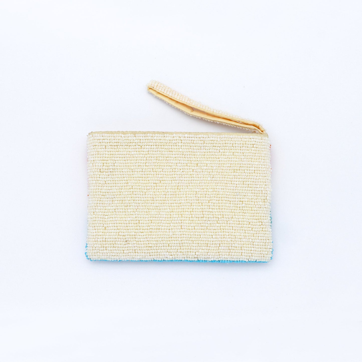 Small Sunrise Beaded Pouch