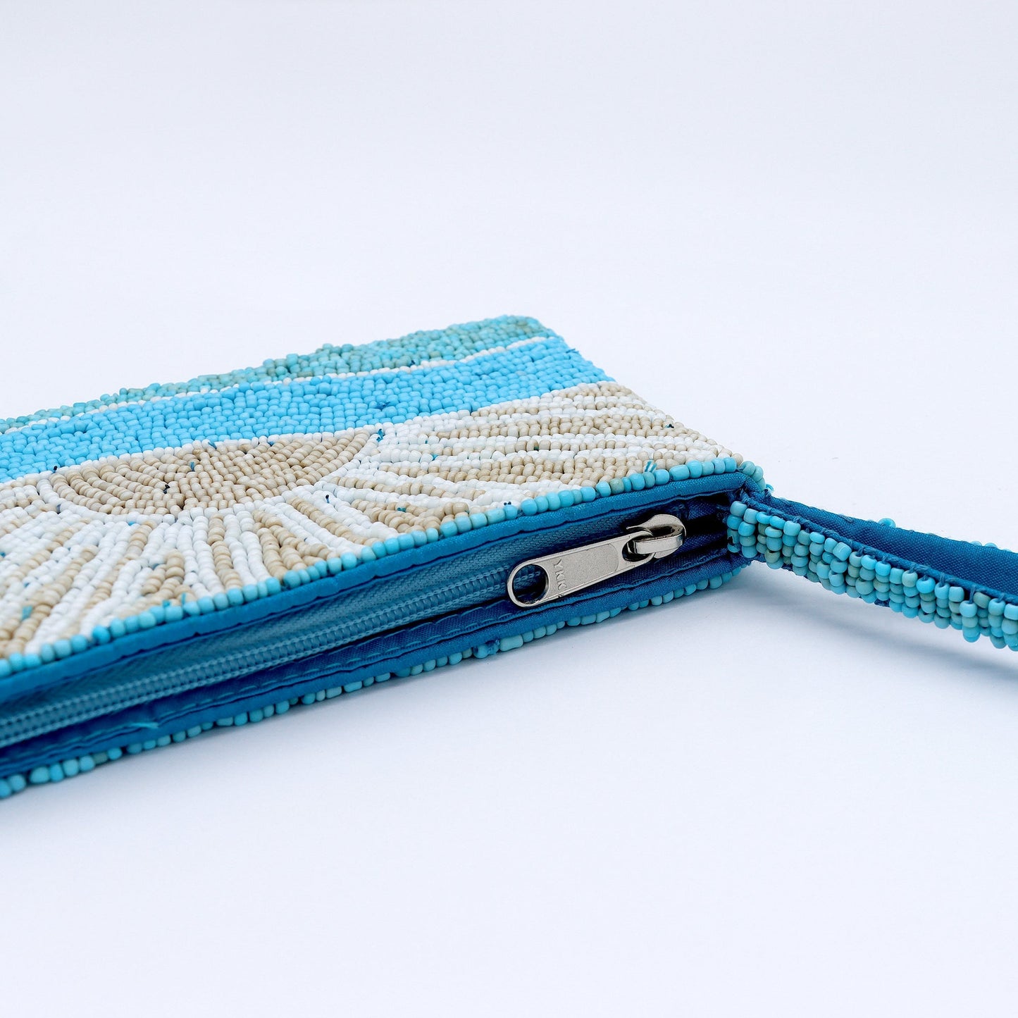 Small Sunrise Beaded Pouch