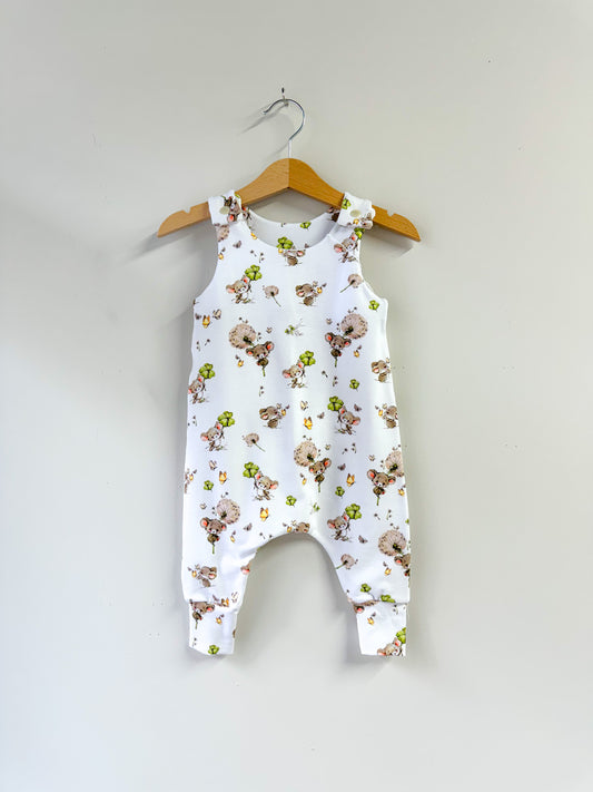 Romper - Dandelion & Clover Mouse - 3-6 Months