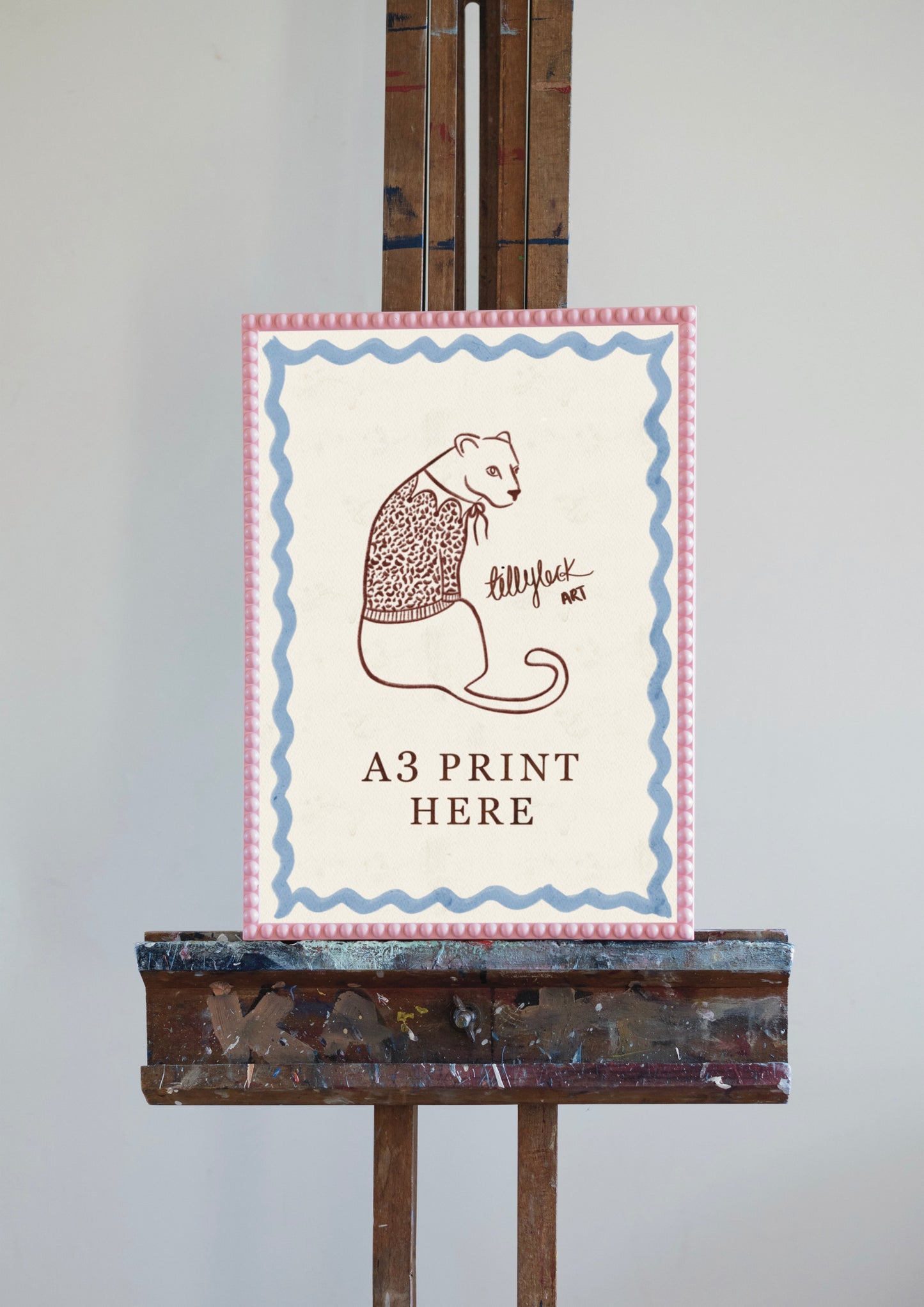 ALPHABET LETTERS ~ Blue / Red