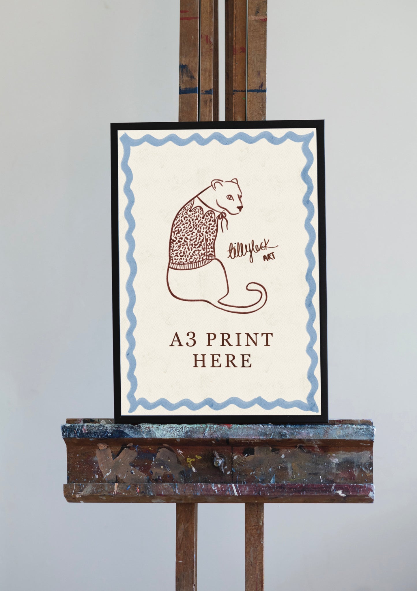 STRIPY CHICKEN WINE ~ OLIVE