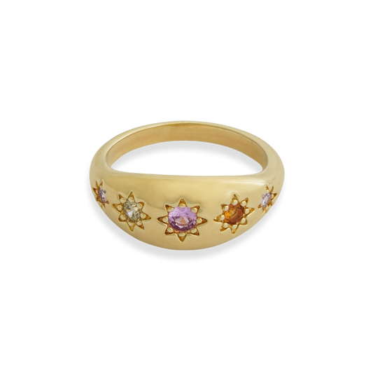 Kaleidoscope Disco Ring