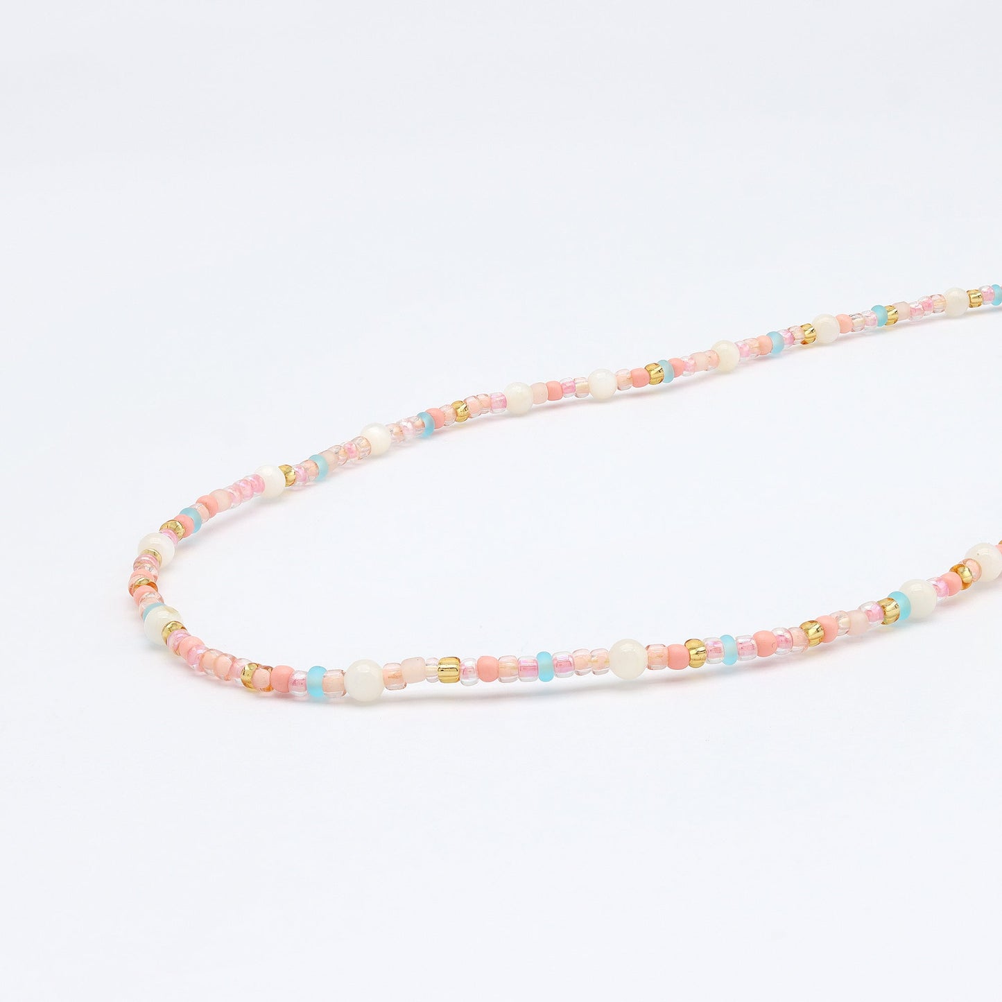 Surya Golden Beaded Necklace