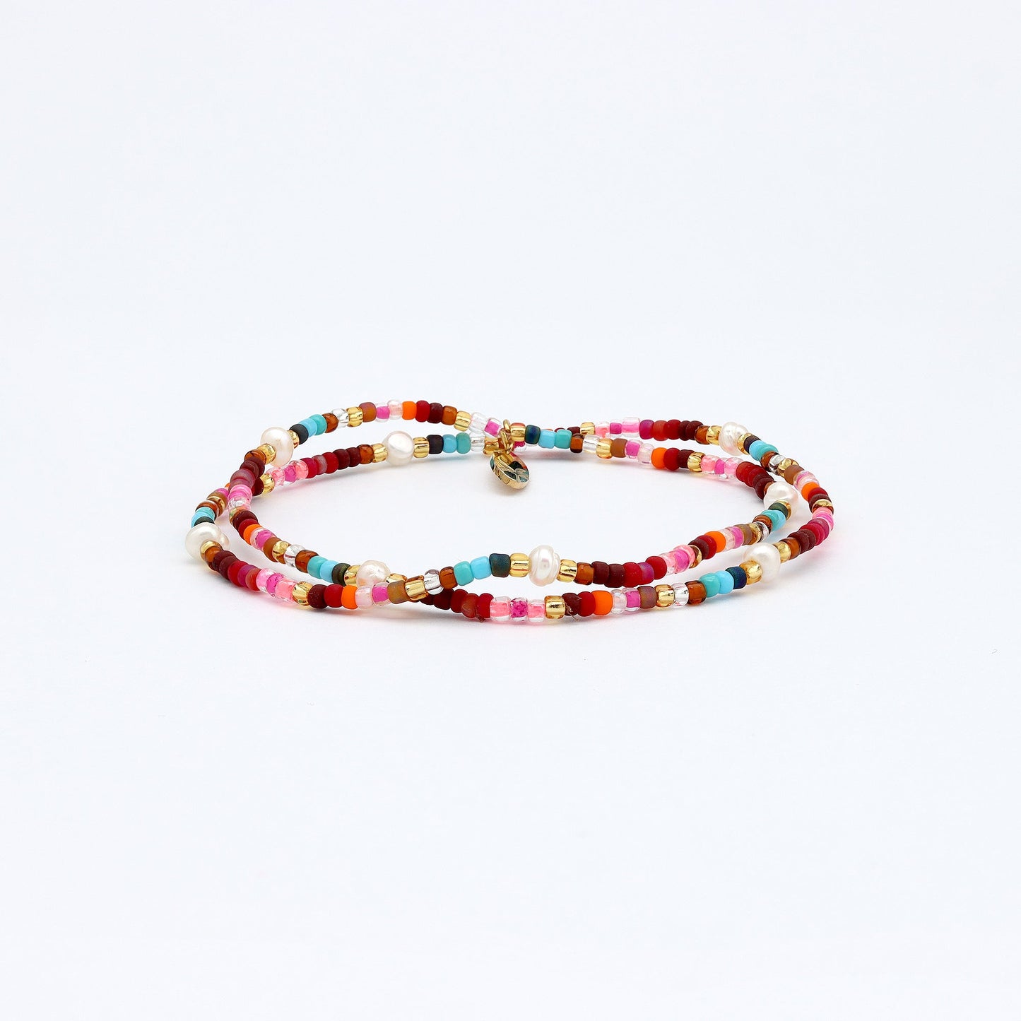 Merah Dainty Beaded Bracelet