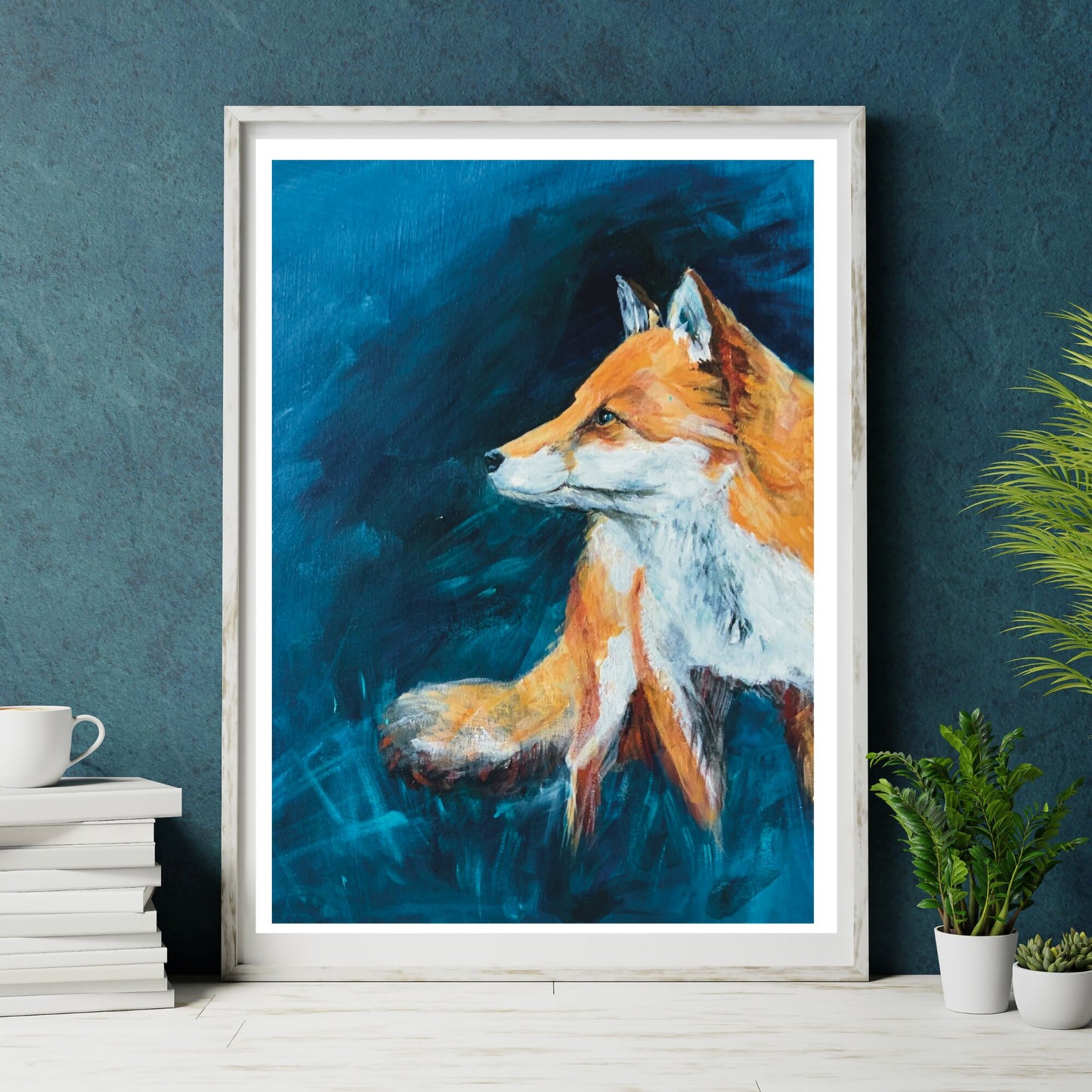 Fox Art - The Curious Fox