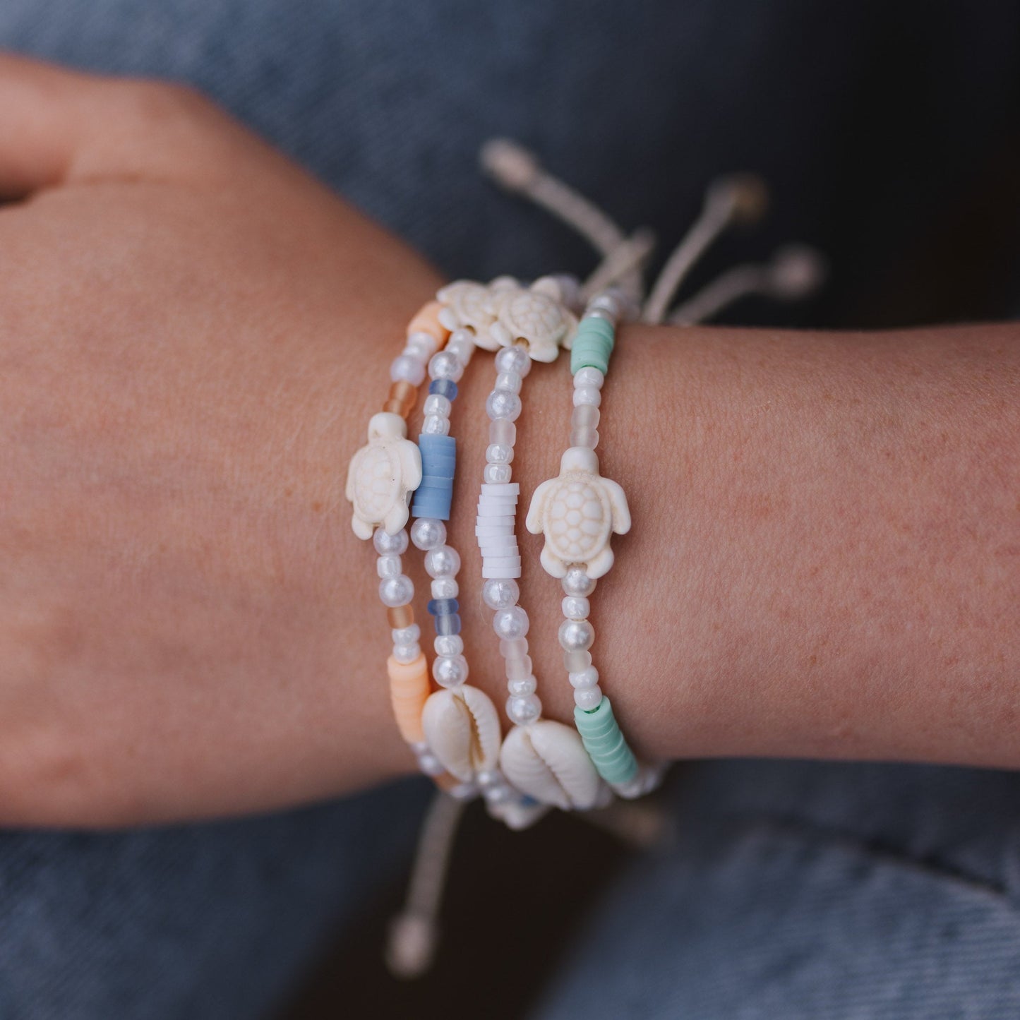 Sagara Hati Beaded Charm Bracelet