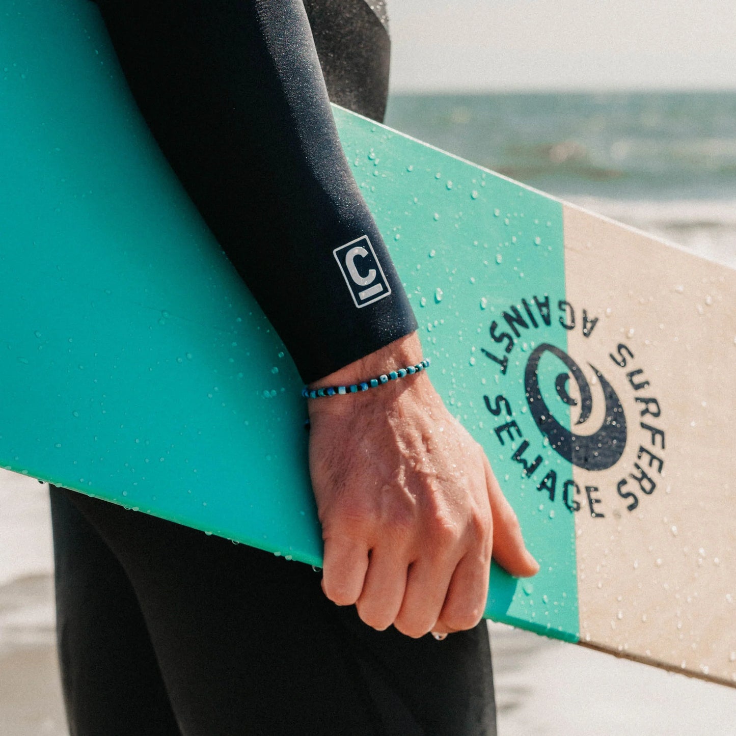 Surfers Against Sewage Recycled Bracelet