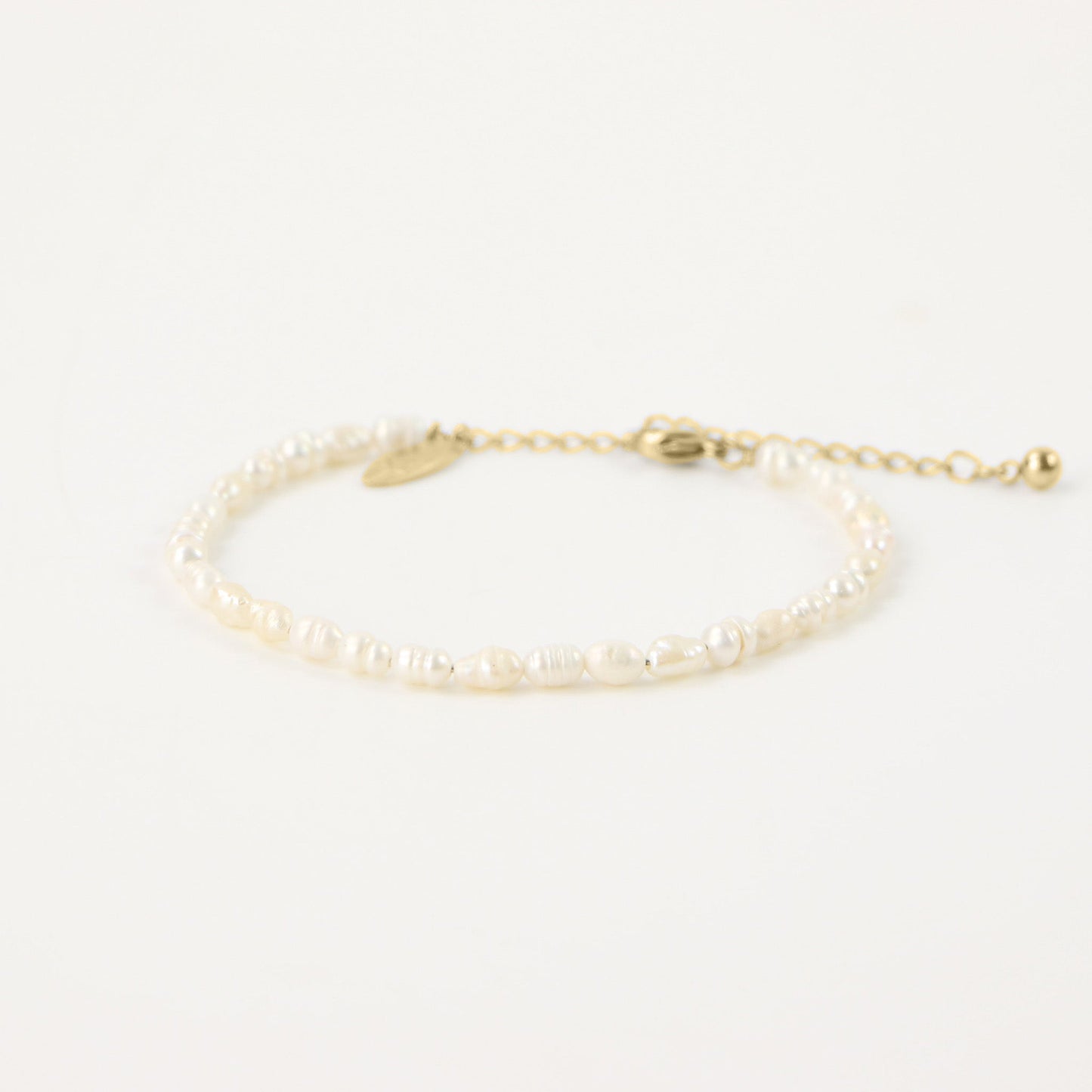Pearl and Gold Bracelet Stack