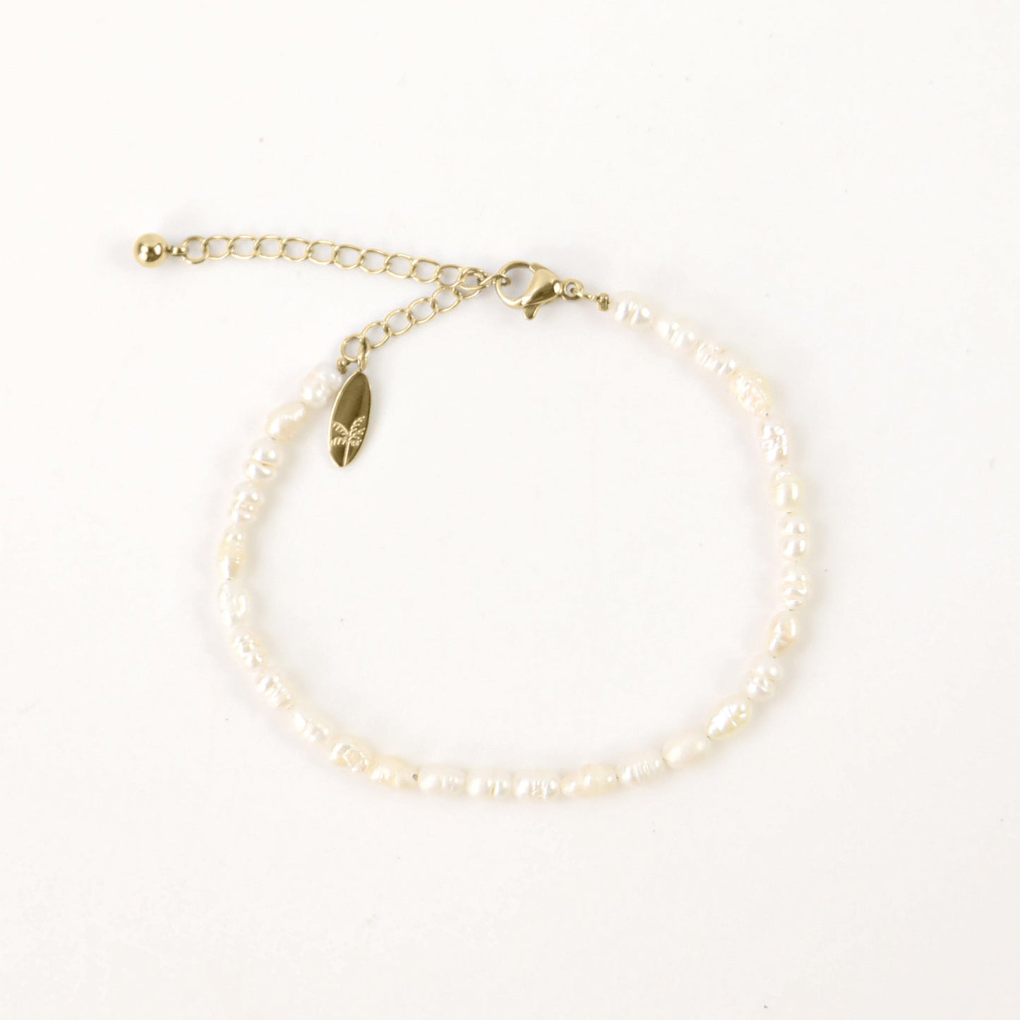 Pearl and Gold Bracelet Stack