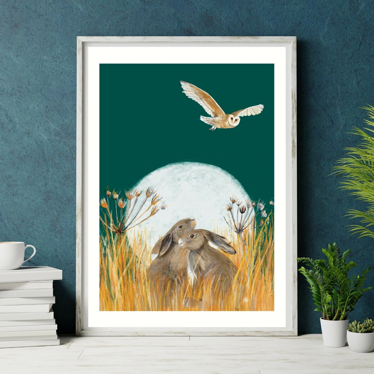 Hare Art Print - In Golden Fields