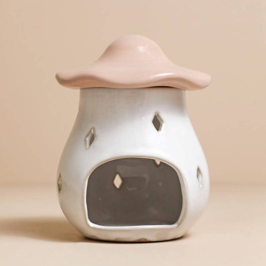 Pink Toadstool Wax Burner